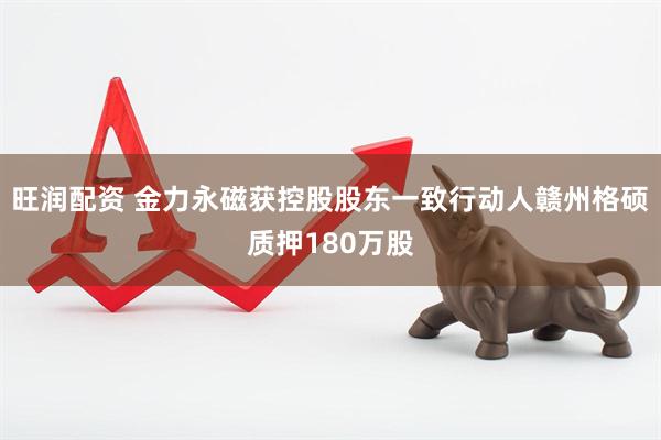 旺润配资 金力永磁获控股股东一致行动人赣州格硕质押180万股